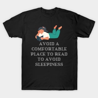 Avoid comfy while study T-Shirt